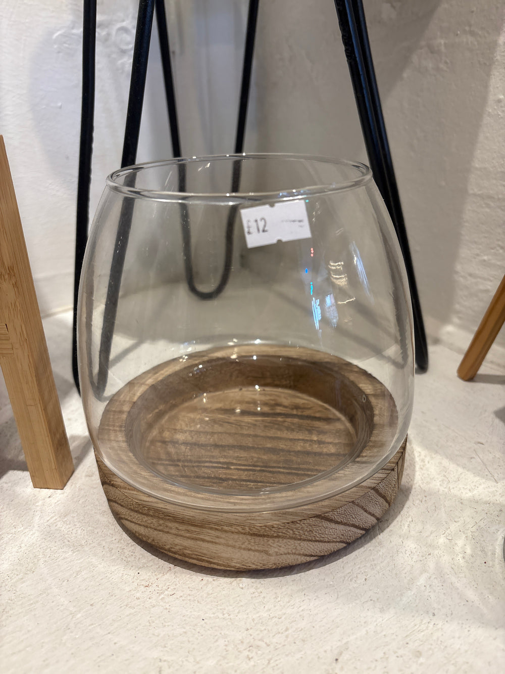 Small glass terrarium