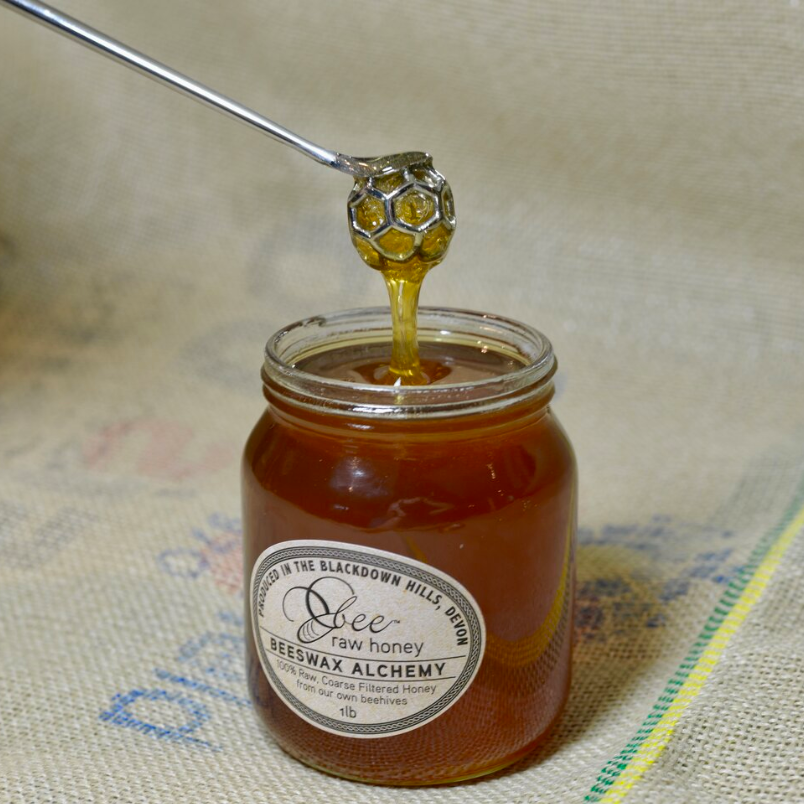 Honey - pure, raw, Devon coarse filtered honey