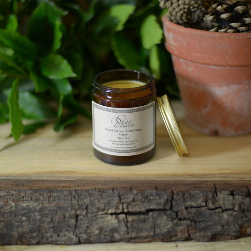 
                  
                    Beeswax Aromatherapy Candle
                  
                